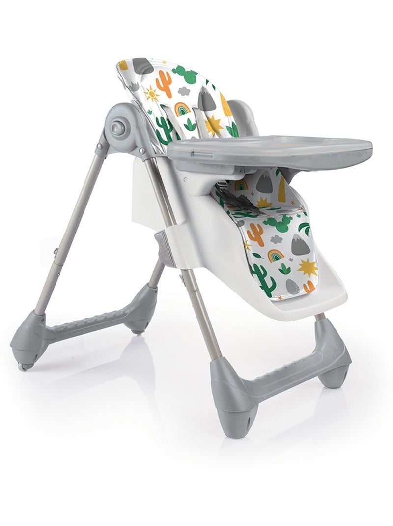 Chaise haute avec table Multicolore - Kiabi