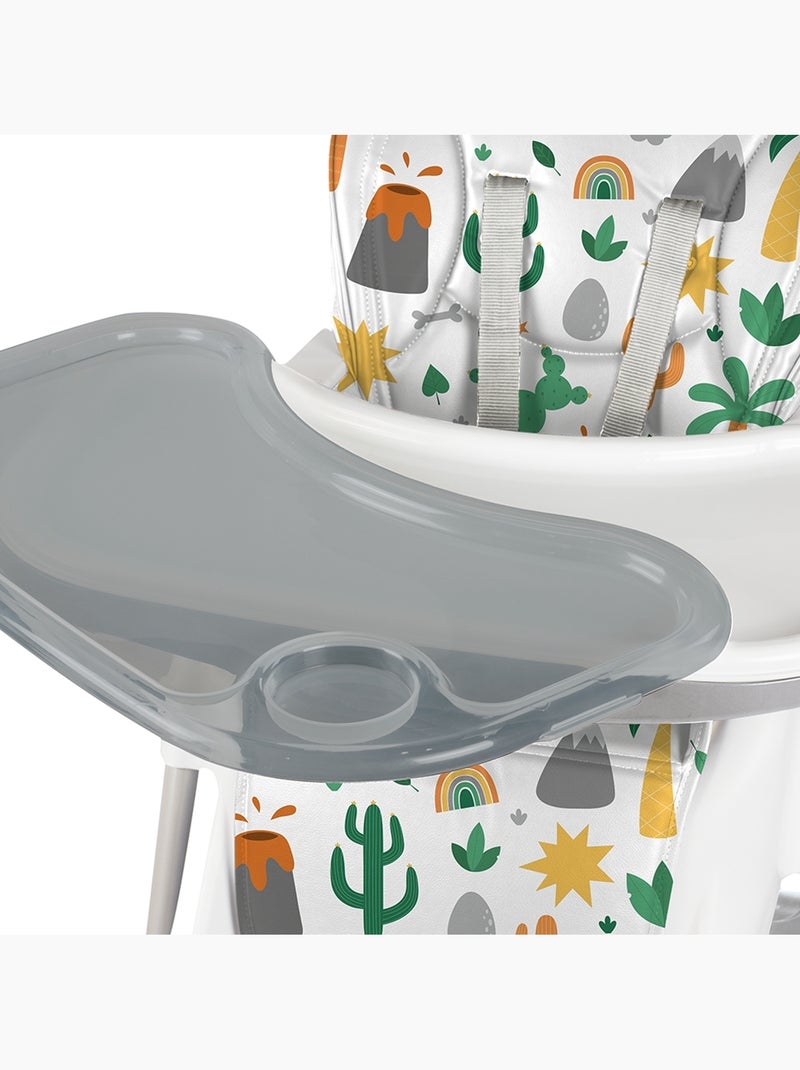 Chaise haute avec table Multicolore - Kiabi