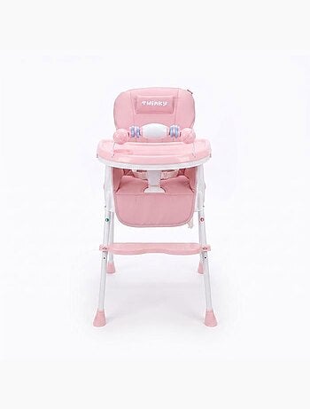 Chaise haute bébé - évolutive 3 en 1 pliable et réglable - twinky