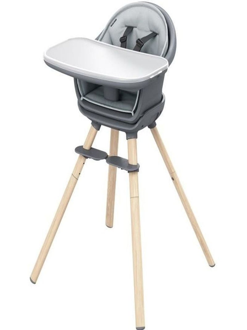 Chaise haute bébé évolutive 8 en 1, Chaise - MAXICOSI Gris Gris - Kiabi