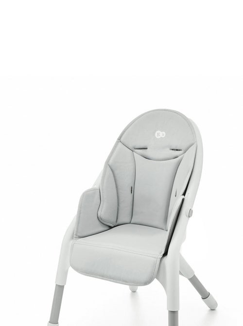 Chaise Haute Bébé Kinderkraft DINNLY évolutive et pliable, avec harnais 5 points et repose-pieds - Kiabi