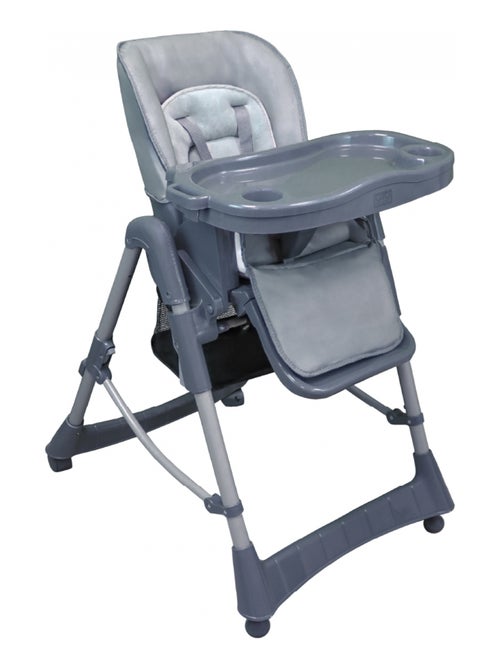 Chaise haute bébé pliable réglable hauteur dossier tablette - Ptit -  Agate - Monsieur Bébé - Kiabi