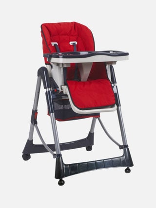 Chaise haute bébé pliable réglable hauteur dossier tablette -  Ptit - Perle - Monsieur Bébé