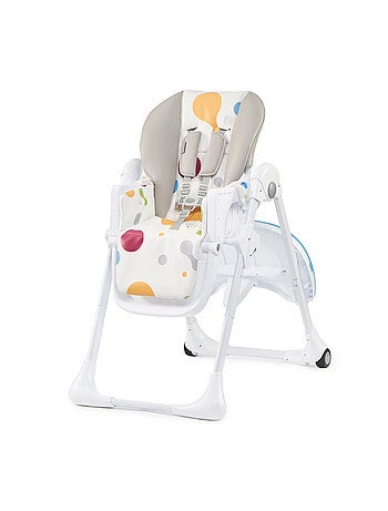 Chaise haute bébé réglable et pliable avec plateau amovible