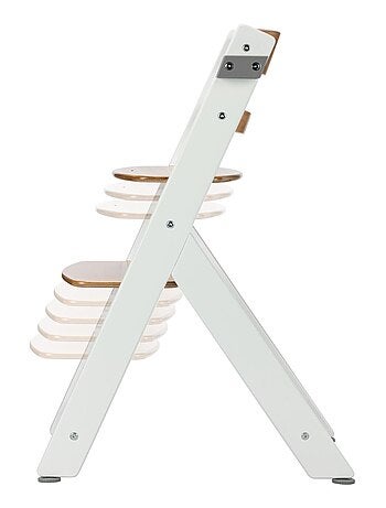 Chaise haute bébé Timba, avec coussin et tablette repas