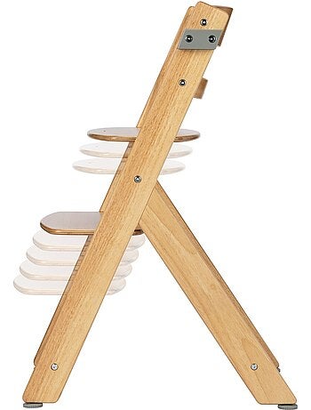 Chaise haute bébé Timba, avec coussin et tablette repas