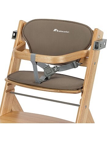 Chaise haute bébé Timba, avec coussin et tablette repas