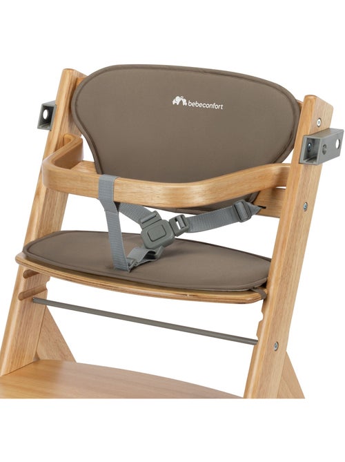 Chaise haute bébé Timba, avec coussin et tablette repas - Kiabi