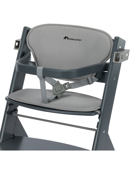 Chaise haute bébé Timba, avec coussin et tablette repas - Kiabi