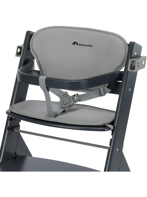 Chaise haute bébé Timba, avec coussin et tablette repas - Kiabi