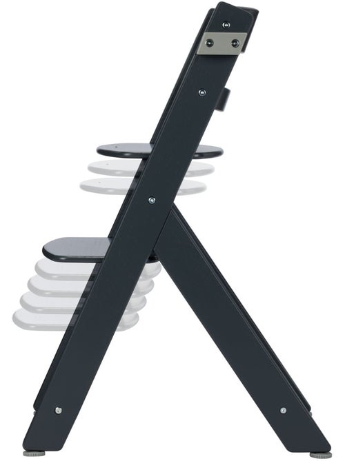 Chaise haute bébé Timba, avec coussin et tablette repas - Kiabi