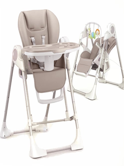 Chaise Haute bebe, transat, Balancelle : evolutif multifonction  : SPLITY 3 en 1 - Kiabi