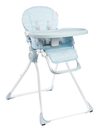 Chaise haute bébé ultra compacte dossier et tablette ajustables 'Badabulle'