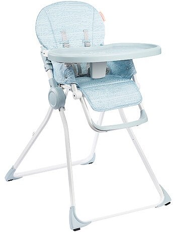 Chaise haute bébé ultra compacte dossier et tablette ajustables 'Badabulle'