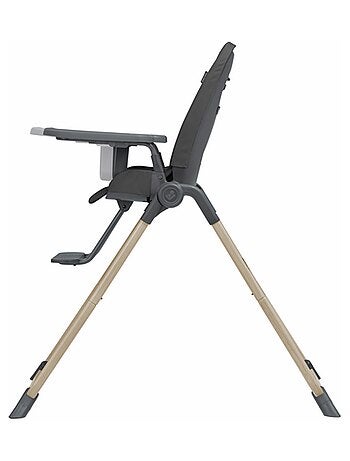 MAXI-COSI Ava Chaise haute bébé, ultra compacte, légère, de la naissance à 3 ans, Beyond Grey Eco