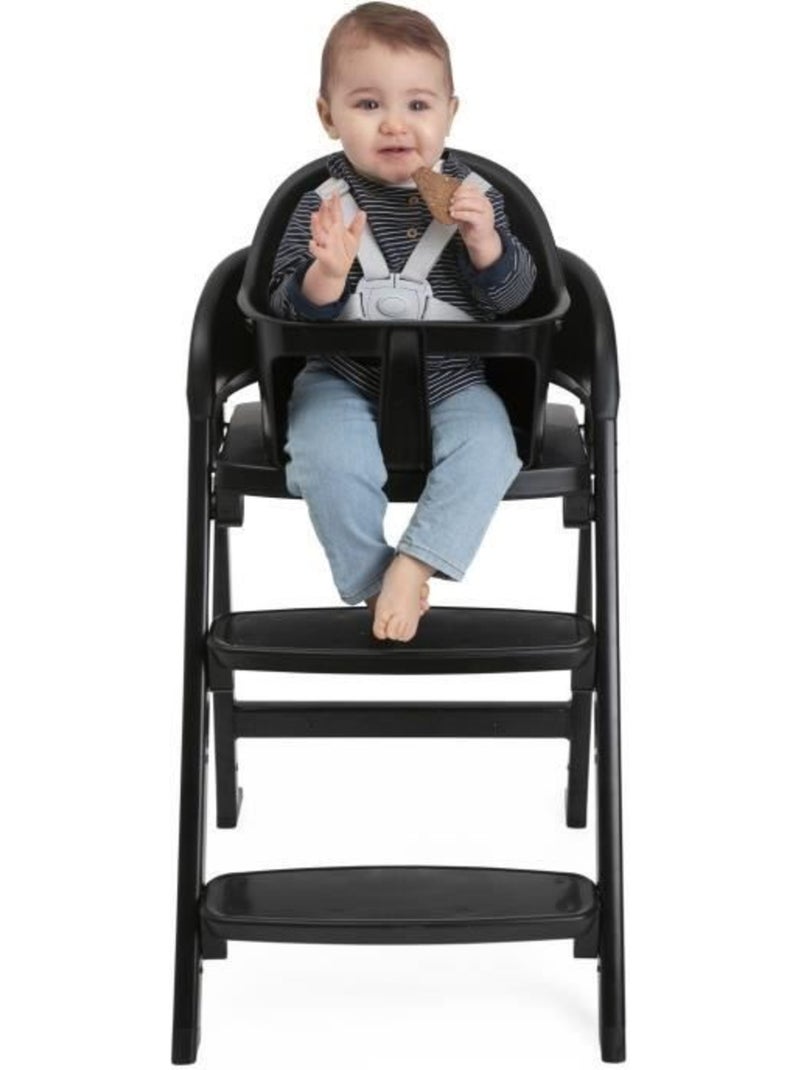 Chaise haute chicco crescendo lite - cairo coal Noir - Kiabi