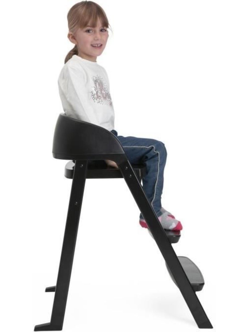 Chaise haute chicco crescendo lite - cairo coal Noir - Kiabi