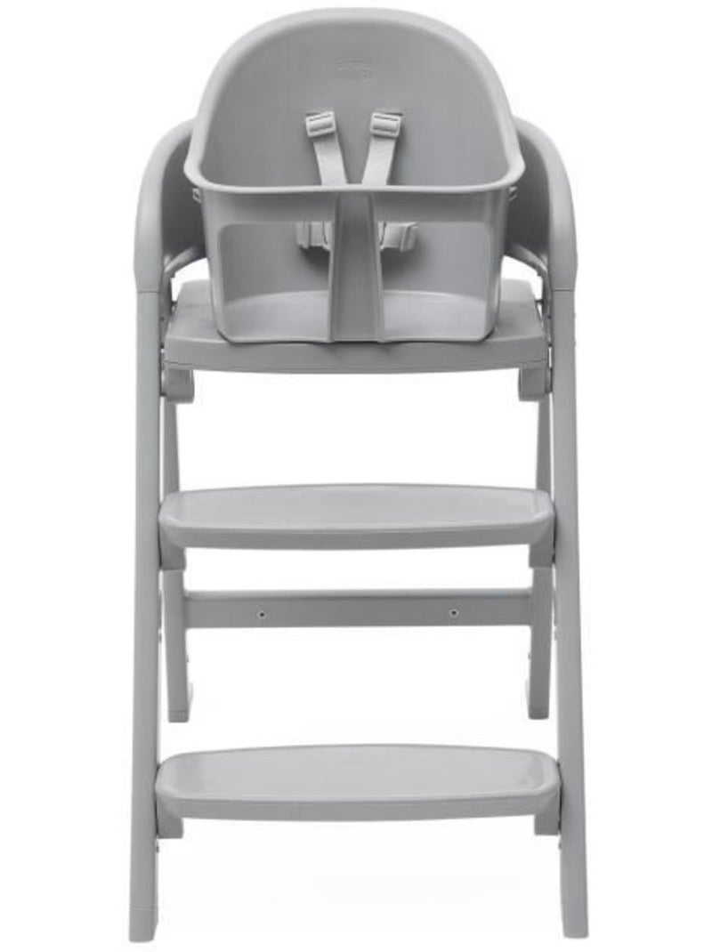 Chaise haute chicco crescendo lite - milan mist Gris - Kiabi