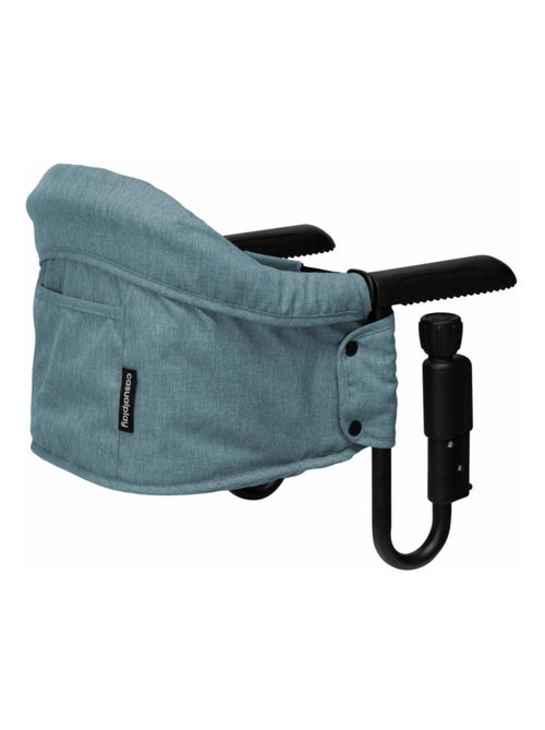 Chaise Haute Clip-Up Bleu Vert avec Fixation Universelle pour Enfants - Kiabi Chaise Haute Clip-Up Bleu Vert avec Fixation Universelle pour Enfants - Kiabi