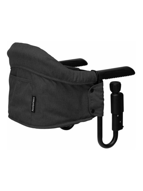 Chaise Haute CLIP-UP Noir avec Fixation Universelle et Praticité - Kiabi