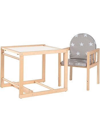 Chaise haute combinée avec coussin imperméable 'Little Stars' ROBA