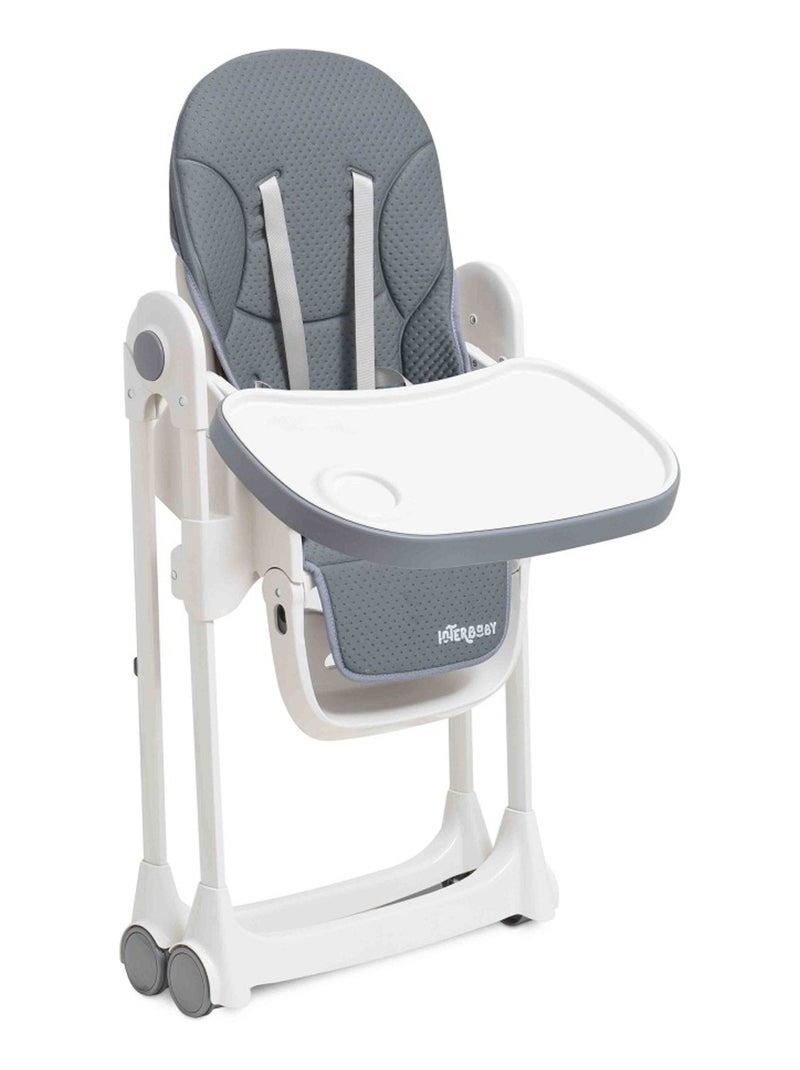 Chaise Haute Comfort Eat Gris - Kiabi