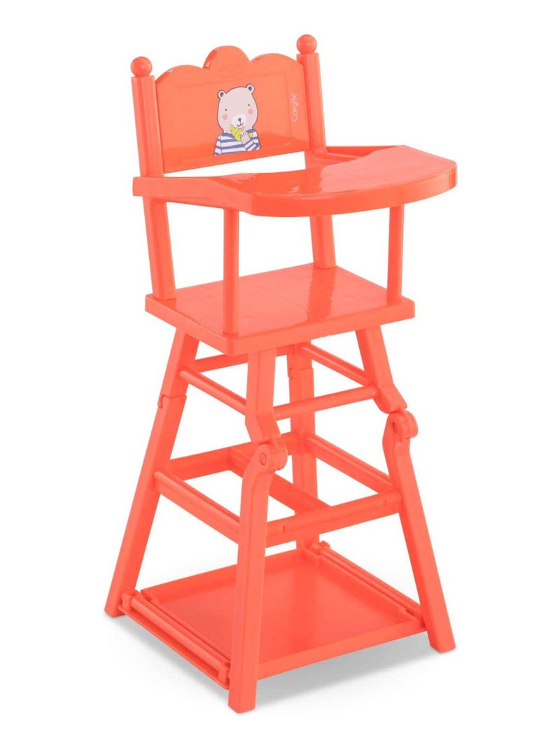 Chaise Haute Corail pour poupons 36 et 42 cm N/A - Kiabi