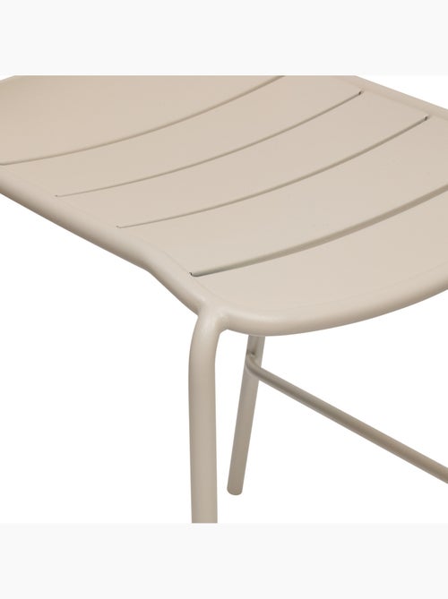 Chaise haute de jardin empilable en acier ALEGORIA - Kiabi Chaise haute de jardin empilable en acier ALEGORIA - Kiabi