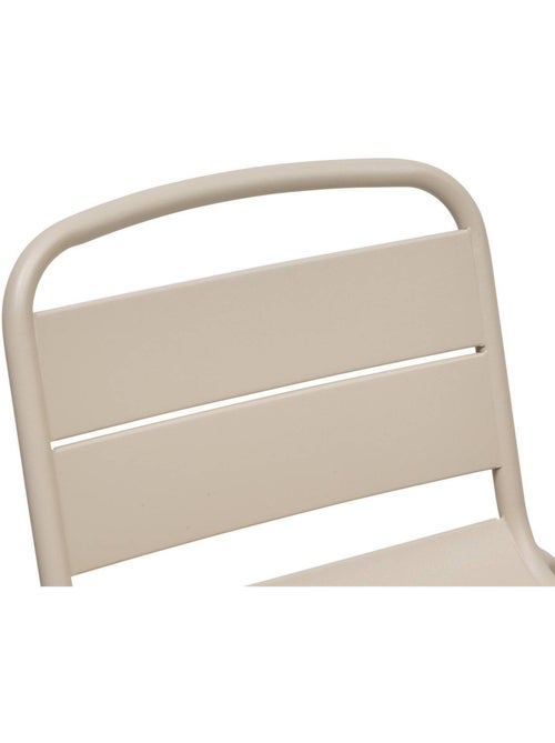 Chaise haute de jardin empilable en acier ALEGORIA - Kiabi