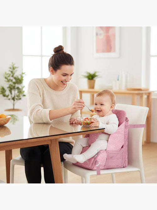 Chaise haute de voyage hummus - Kiabi