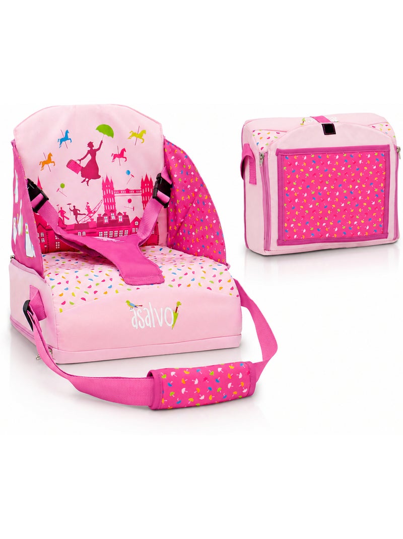 Chaise haute de voyage Londres Asalvo Rose - Kiabi