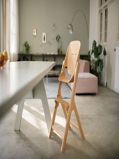 Chaise haute en bois évolutive Nesta - Kiabi