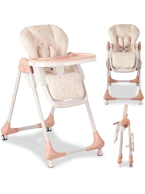 Chaise Haute Évolutive - Régable en 3 positions - Pliant - Chef - Kiabi