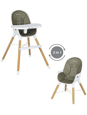 Chaise haute évolutive 2 en 1 Avista
