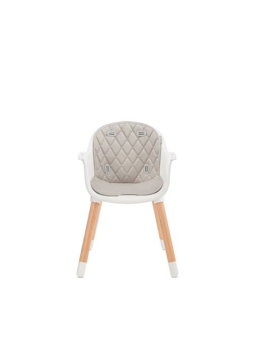 Chaise haute évolutive 2en1 position transat - Kiabi Chaise haute évolutive 2en1 position transat - Kiabi