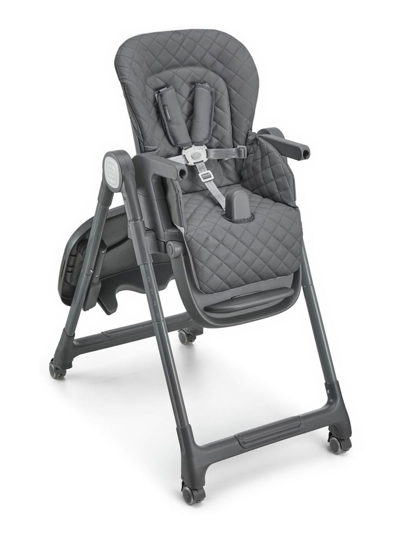 Chaise haute évolutive 3en1 réglable Gris - Kiabi