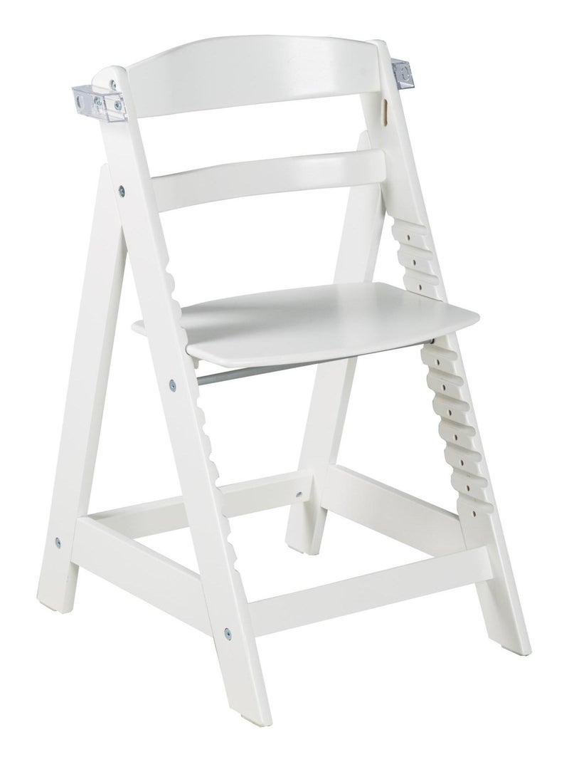 Chaise haute évolutive avec plateau amovible - ROBA 'sit up click & fun' Blanc - Kiabi
