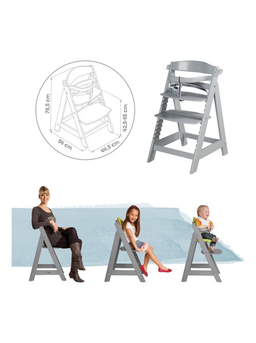 Chaise haute évolutive avec plateau amovible - ROBA 'sit up click & fun' - Kiabi Chaise haute évolutive avec plateau amovible - ROBA 'sit up click & fun' - Kiabi