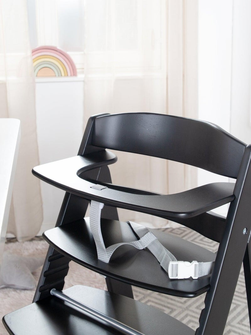Chaise haute évolutive compatible avec plateau repas - ROBA 'Sit Up Flex' Noir - Kiabi