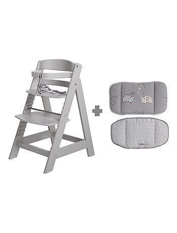 Chaise haute évolutive + Coussin réducteur en 2 pièces 'Roba Sit Up III'