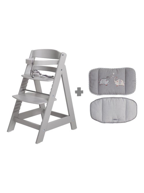 Chaise haute évolutive + Coussin réducteur en 2 pièces 'Sit Up III' ROBA - Kiabi Chaise haute évolutive + Coussin réducteur en 2 pièces 'Sit Up III' ROBA - Kiabi