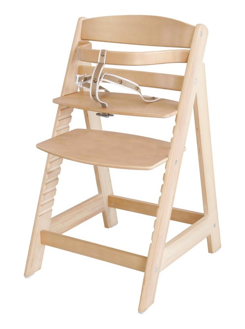 Chaise haute évolutive en bois dès 6 mois jusqu'à 70 kg - ROBA 'sit up III' - Kiabi Chaise haute évolutive en bois dès 6 mois jusqu'à 70 kg - ROBA 'sit up III' - Kiabi