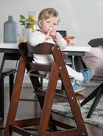 Chaise haute évolutive en bois dès 6 mois jusqu'à 70 kg - ROBA 'sit up III'