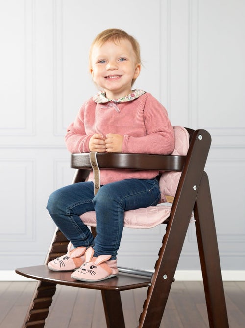 Chaise haute évolutive en bois dès 6 mois jusqu'à 70 kg - ROBA 'sit up III' - Kiabi