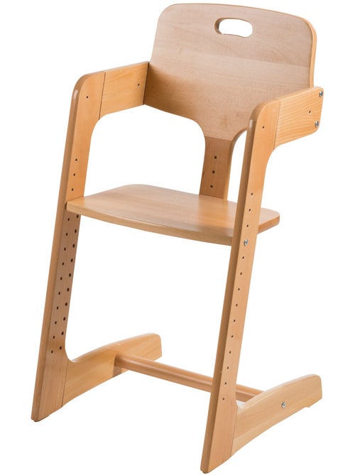 Chaise haute évolutive en bois massif 'Kid Up' ROBA - Kiabi Chaise haute évolutive en bois massif 'Kid Up' ROBA - Kiabi