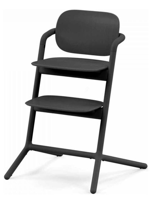 Chaise Haute Evolutive et Réglable Lemo 2 - Stunning Black - Kiabi