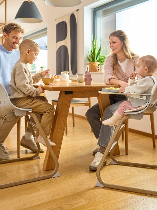 Chaise haute évolutive LIONELO Dalia - Jusqu’à 60 kg - Ultra légère - Kiabi