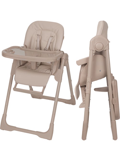 Chaise haute évolutive LIONELO Linn - Réglable hauteur - Roulettes - Pliage compact - Jusqu’à 15 kg - Kiabi Chaise haute évolutive LIONELO Linn - Réglable hauteur - Roulettes - Pliage compact - Jusqu’à 15 kg - Kiabi