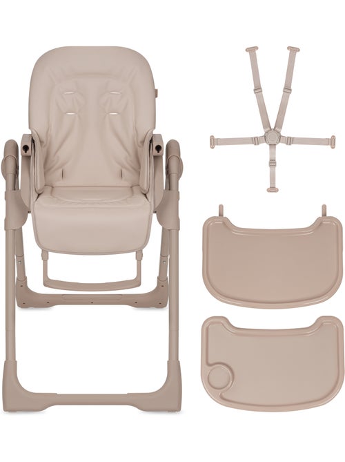 Chaise haute évolutive LIONELO Linn - Réglable hauteur - Roulettes - Pliage compact - Jusqu’à 15 kg - Kiabi Chaise haute évolutive LIONELO Linn - Réglable hauteur - Roulettes - Pliage compact - Jusqu’à 15 kg - Kiabi