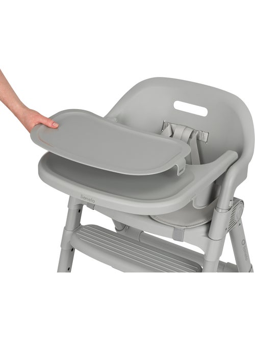 Chaise haute évolutive LIONELO Matt - Réglable hauteur - Pliage compact - Jusqu'à 110kg - Kiabi Chaise haute évolutive LIONELO Matt - Réglable hauteur - Pliage compact - Jusqu'à 110kg - Kiabi